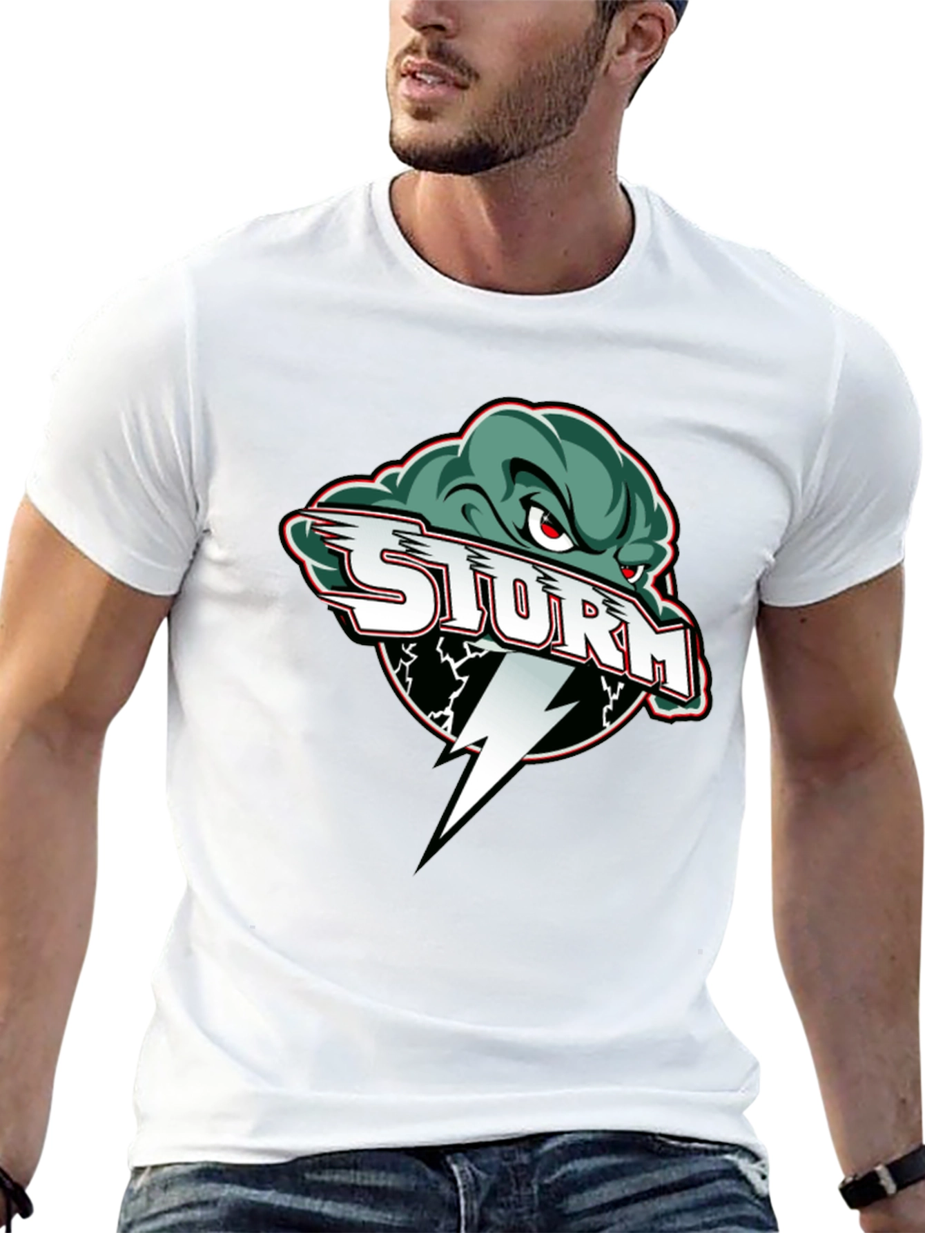 Storm Graphic Black T-Shirt