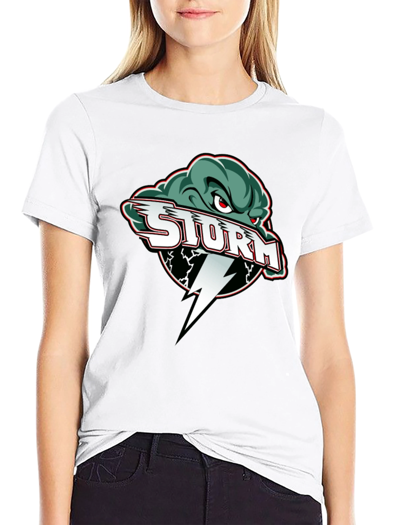 Storm Graphic Black T-Shirt