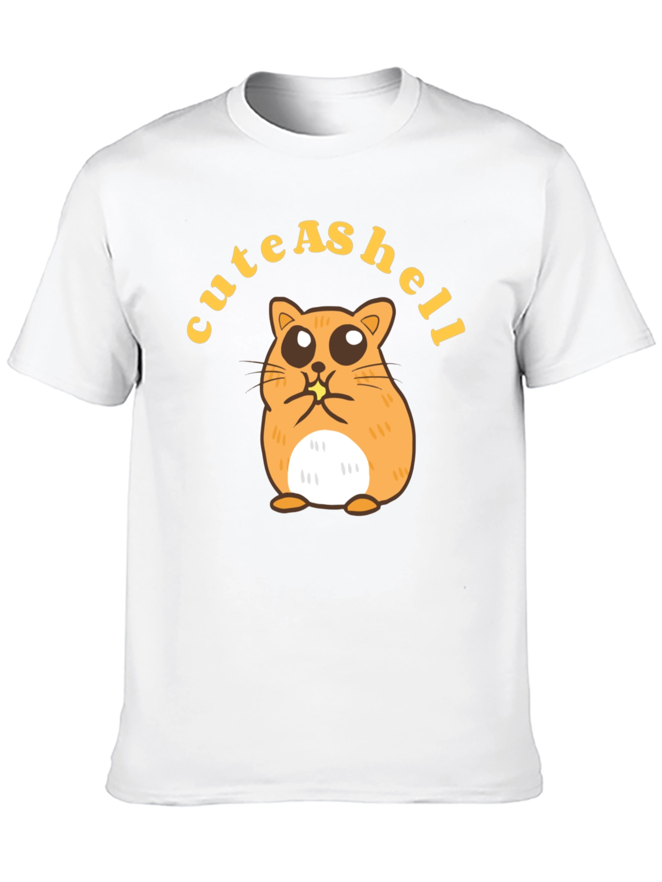 Cute Hamster T-Shirt - Cute as Hell Design
