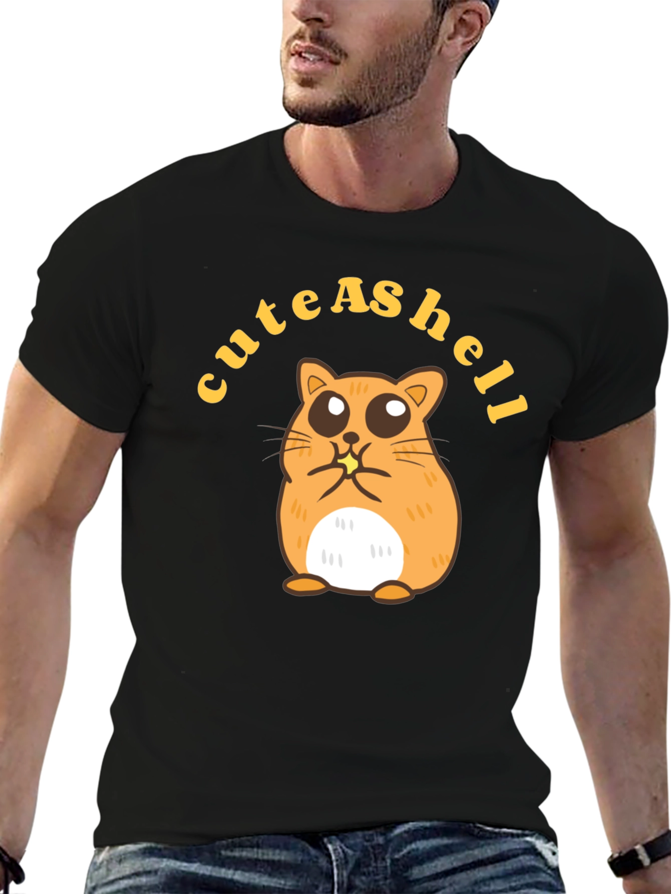 Cute Hamster T-Shirt - Cute as Hell Design