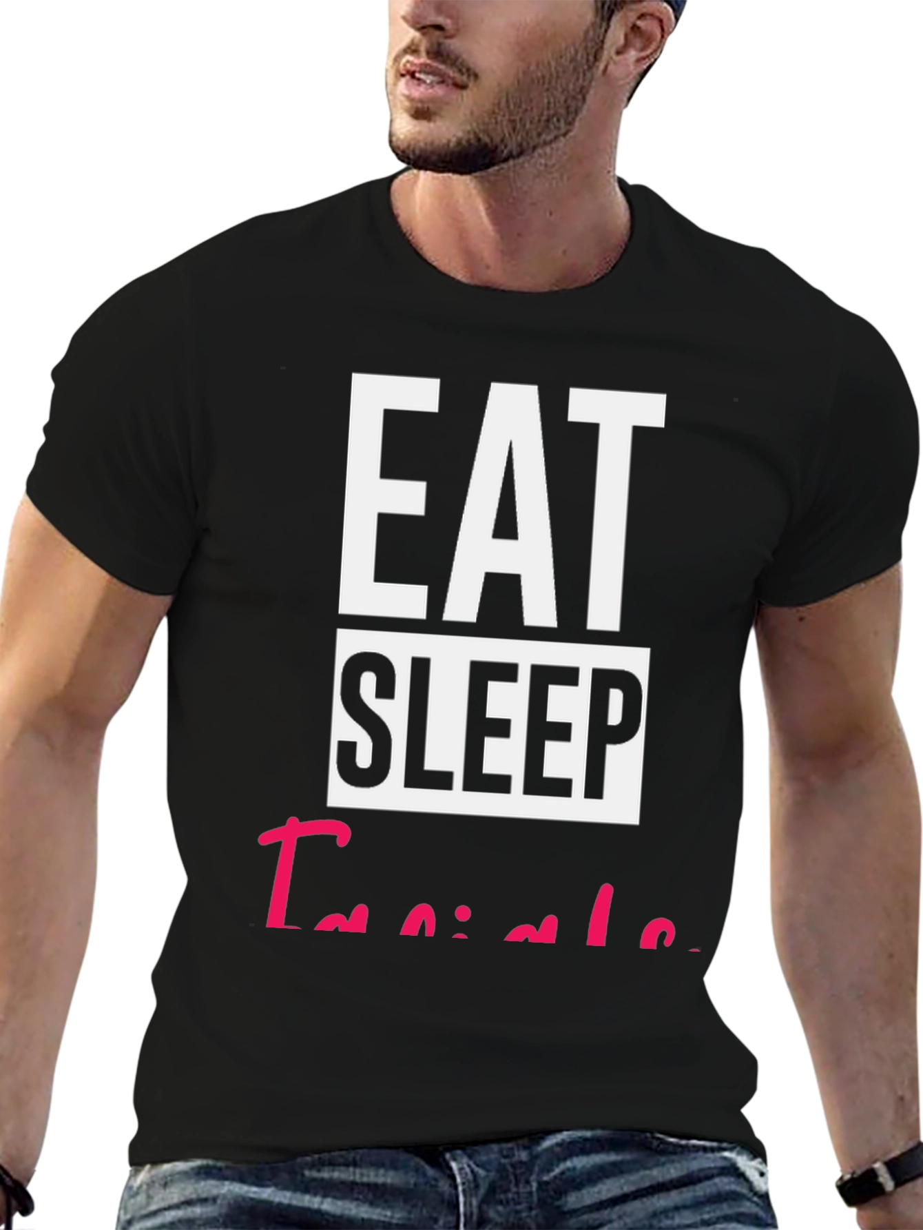 Eat Sleep Taniela T-Shirt Funny Name Tee