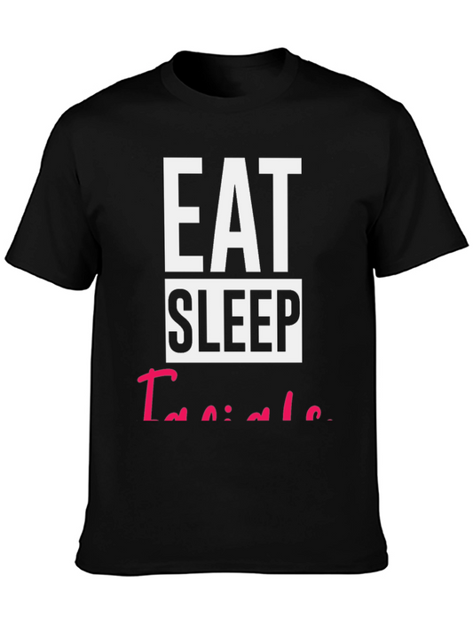 Eat Sleep Taniela T-Shirt Funny Name Tee