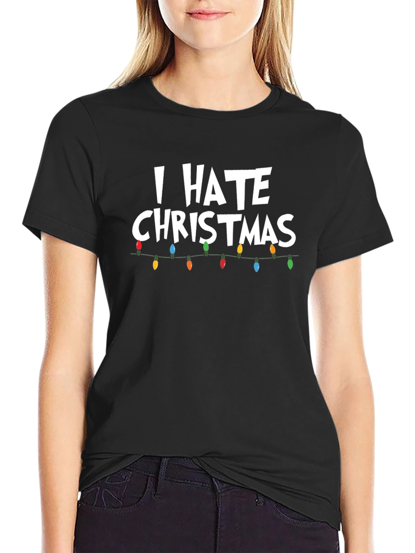 I Hate Christmas Graphic T-Shirt