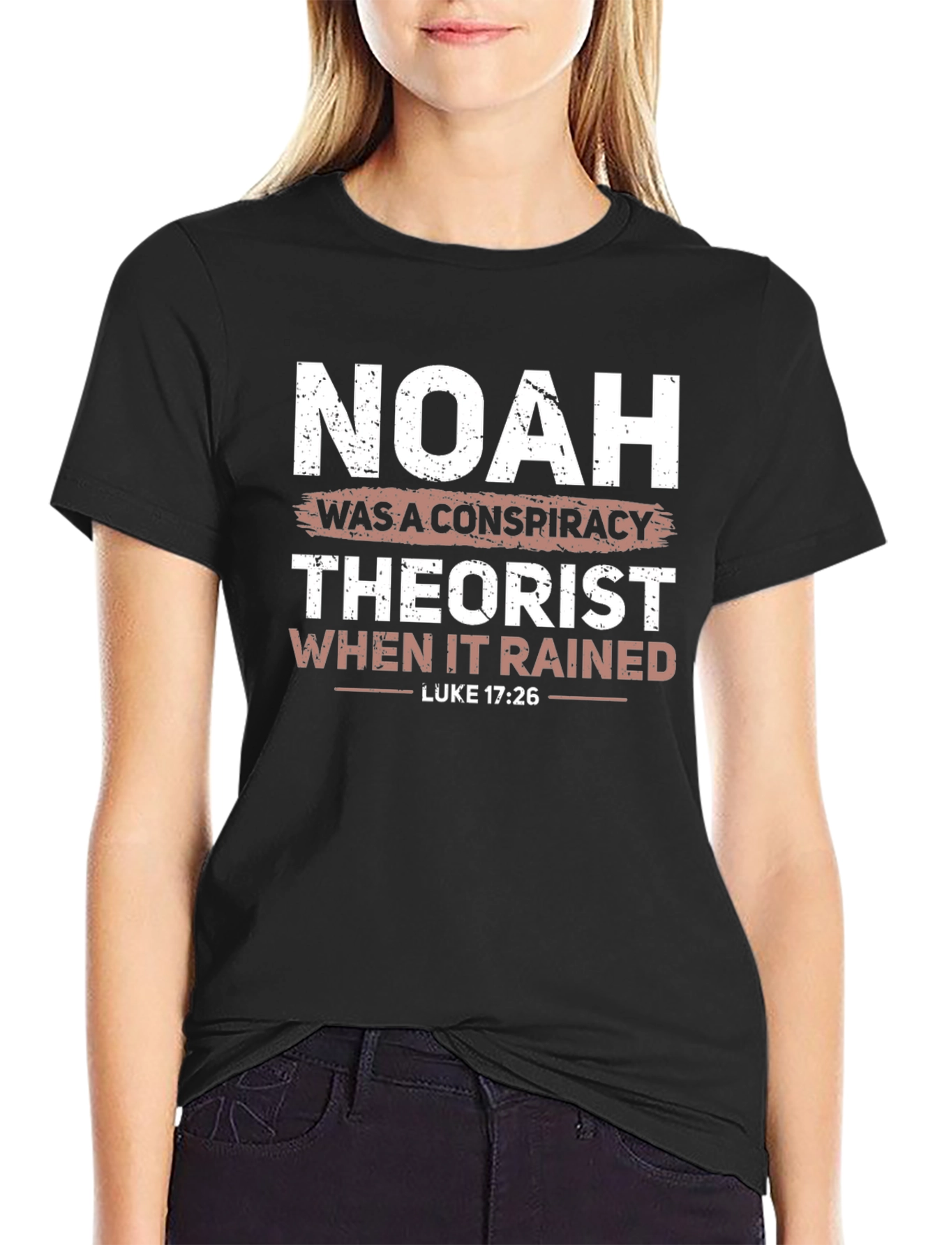 Noah Conspiracy Theorist Graphic T-Shirt