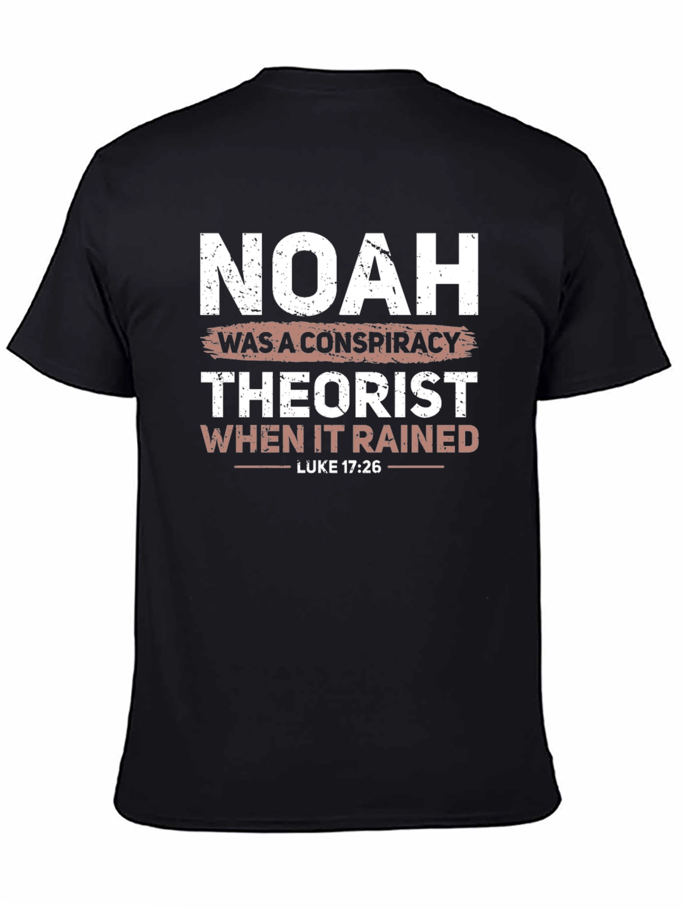 Noah Conspiracy Theorist Graphic T-Shirt