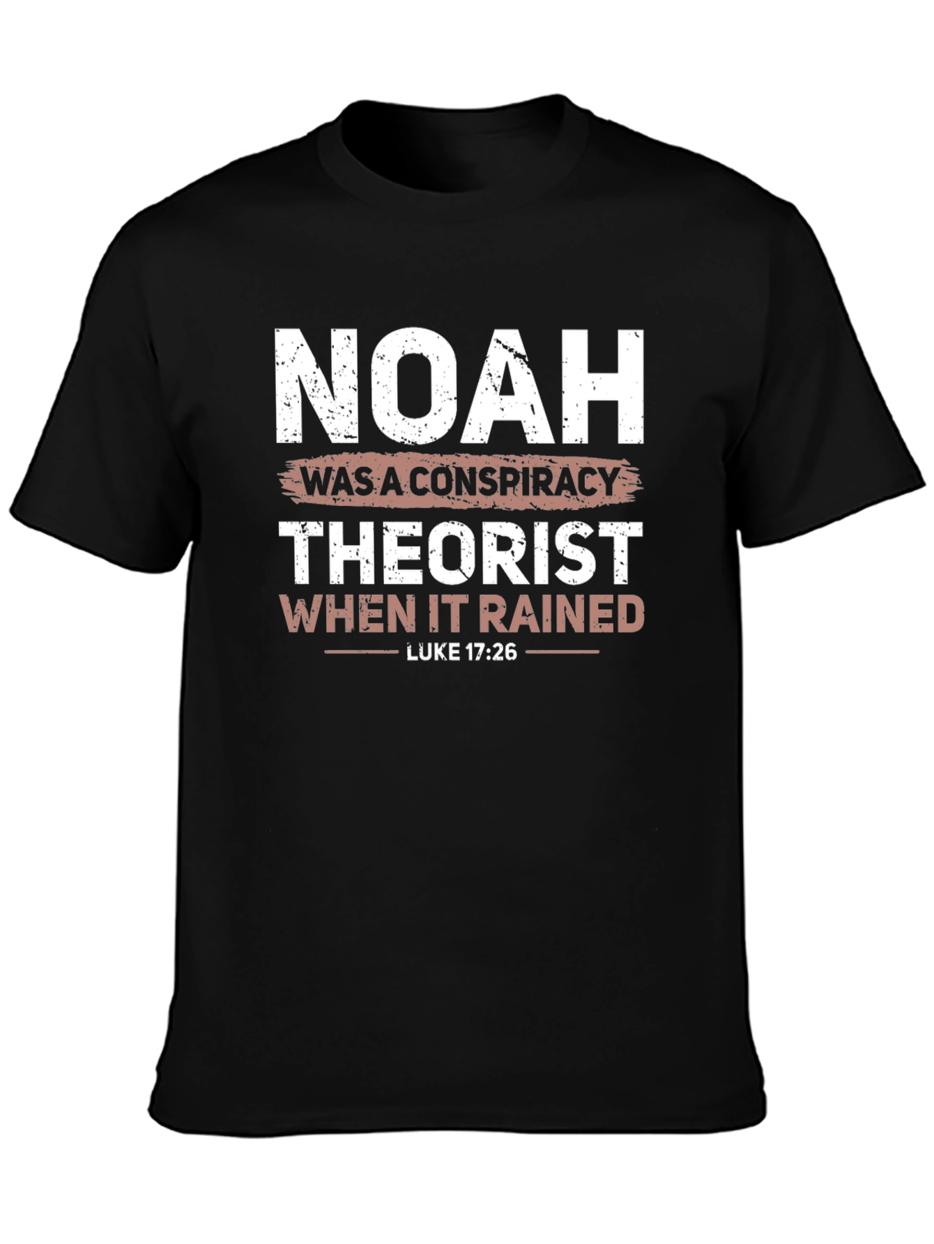 Noah Conspiracy Theorist Graphic T-Shirt