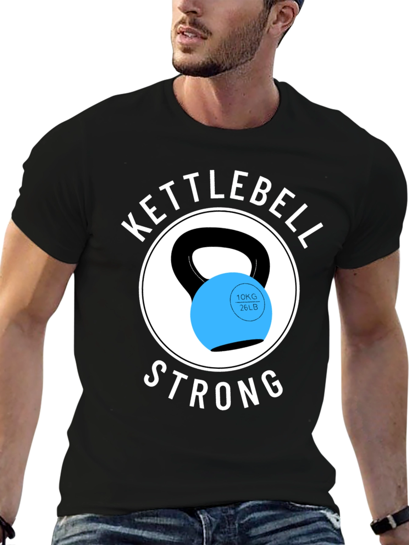 Kettlebell Strong Graphic T-Shirt