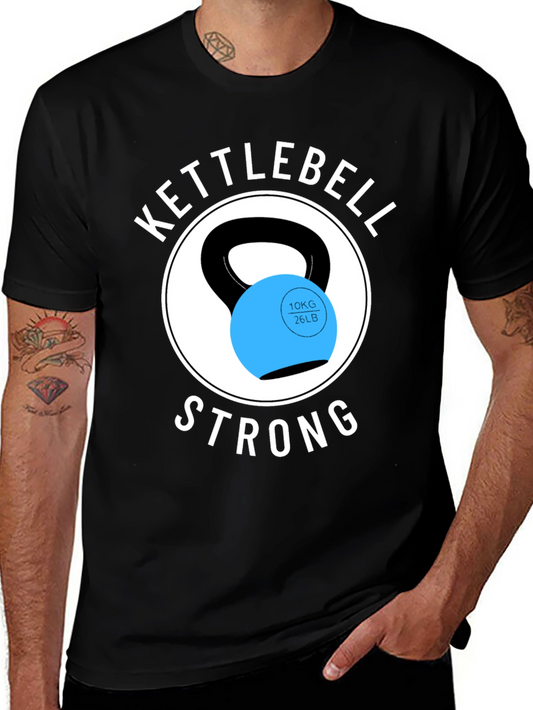 Kettlebell Strong Graphic T-Shirt