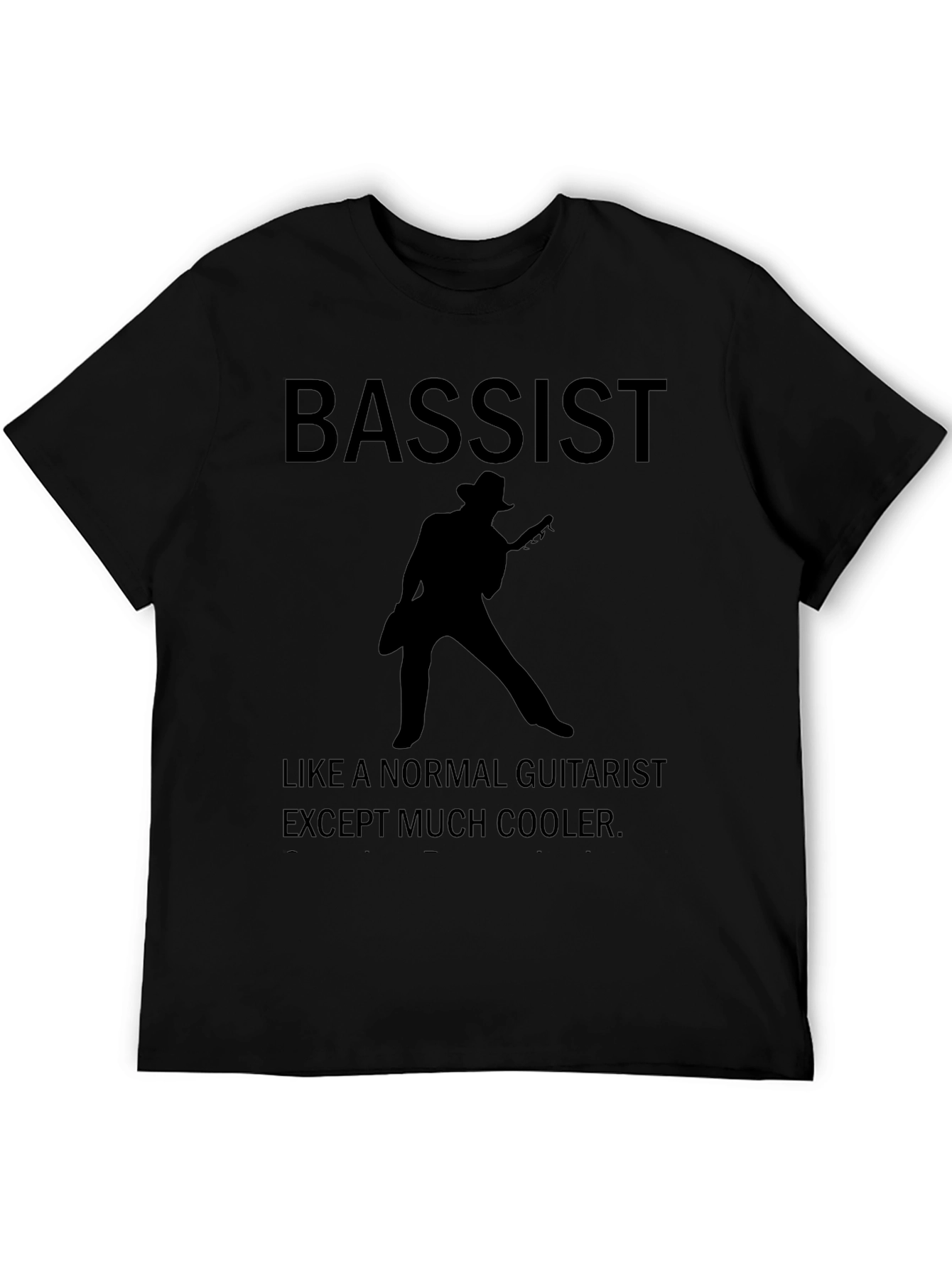 Bassist T-Shirt - Cool Guitarist Tee