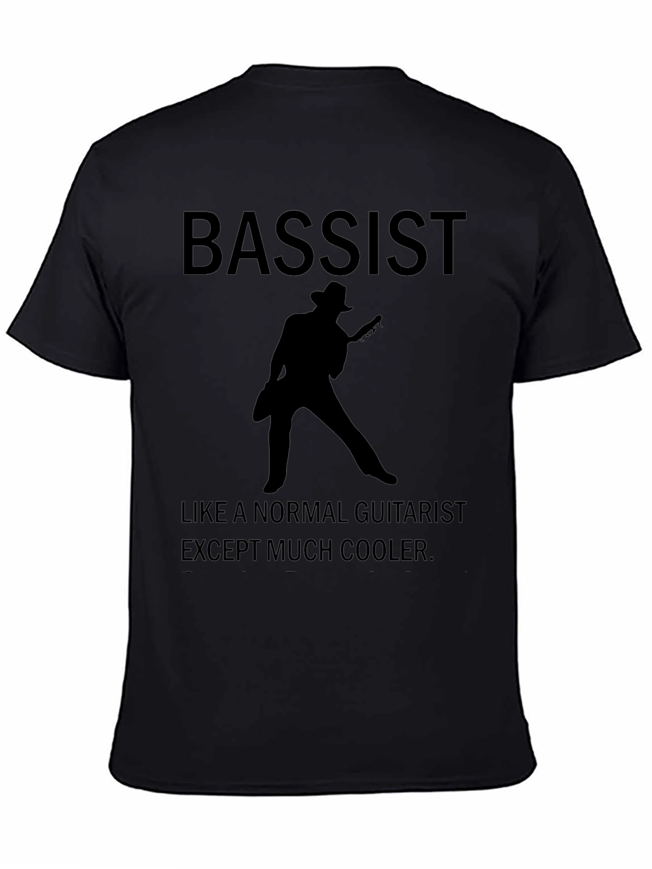 Bassist T-Shirt - Cool Guitarist Tee