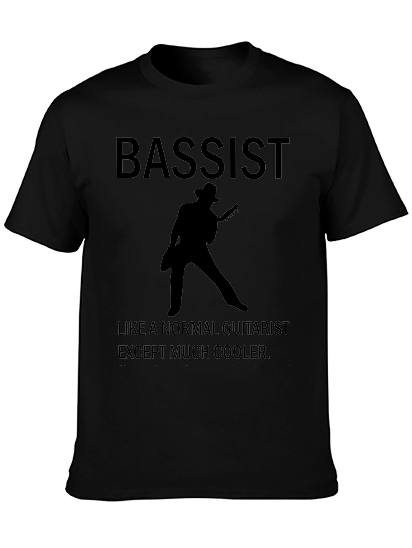 Bassist T-Shirt - Cool Guitarist Tee