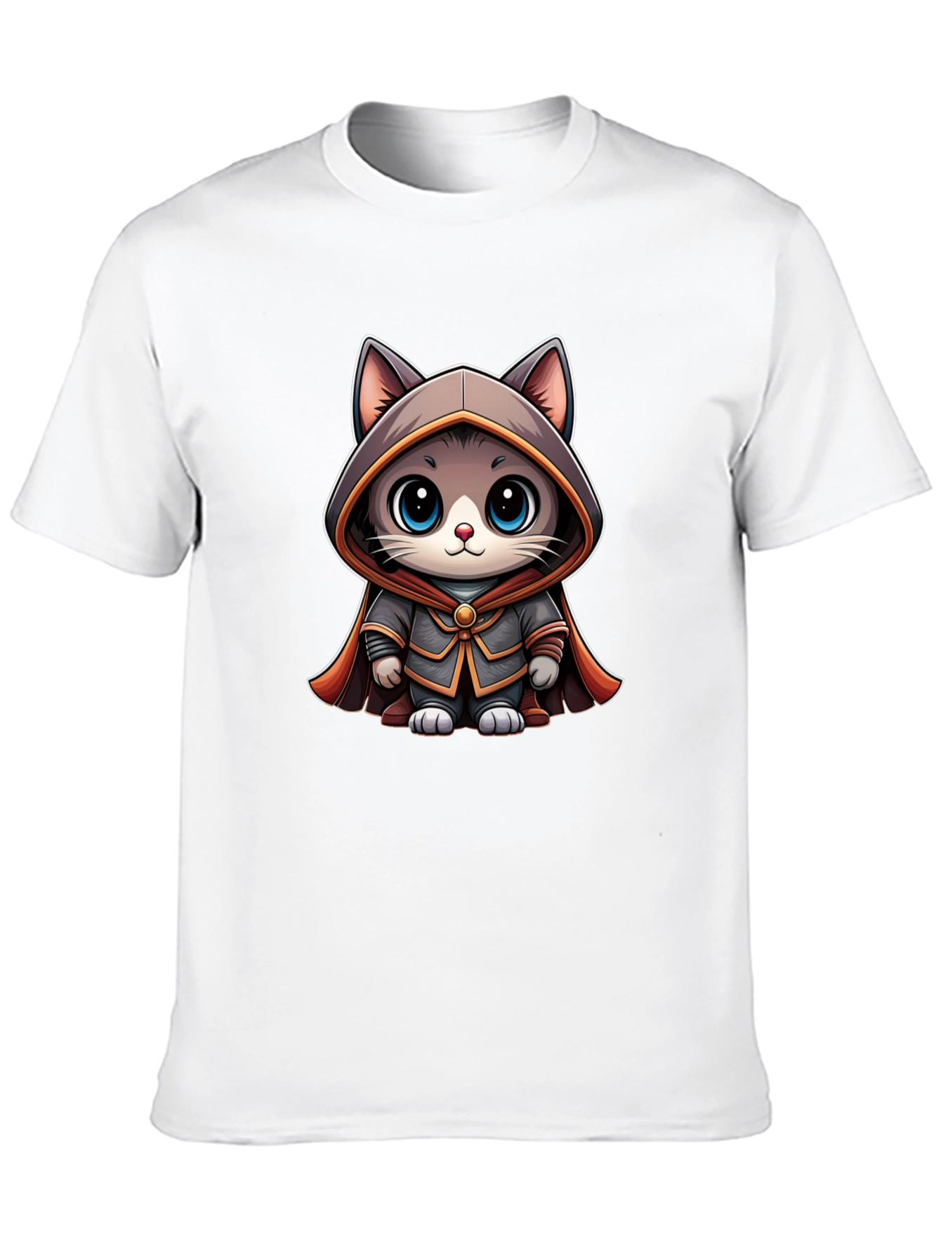 Wizard Cat T-Shirt: Adorable & Magical!