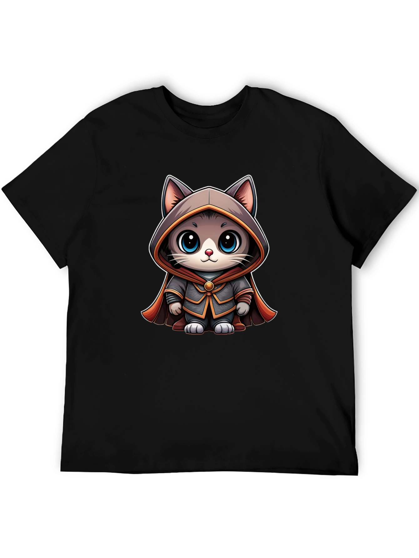 Wizard Cat T-Shirt: Adorable & Magical!