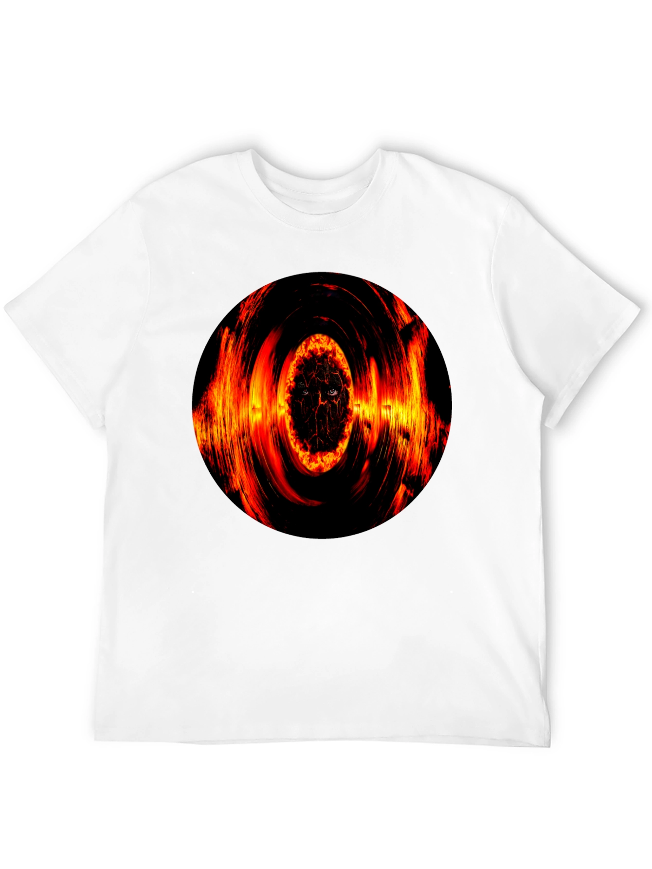 Inferno Eye Graphic Black T-Shirt