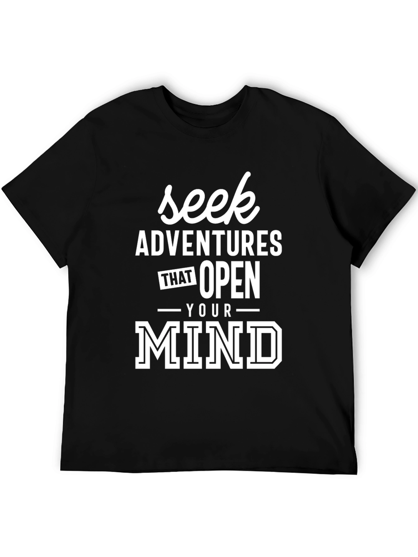 Seek Adventures Graphic T-Shirt