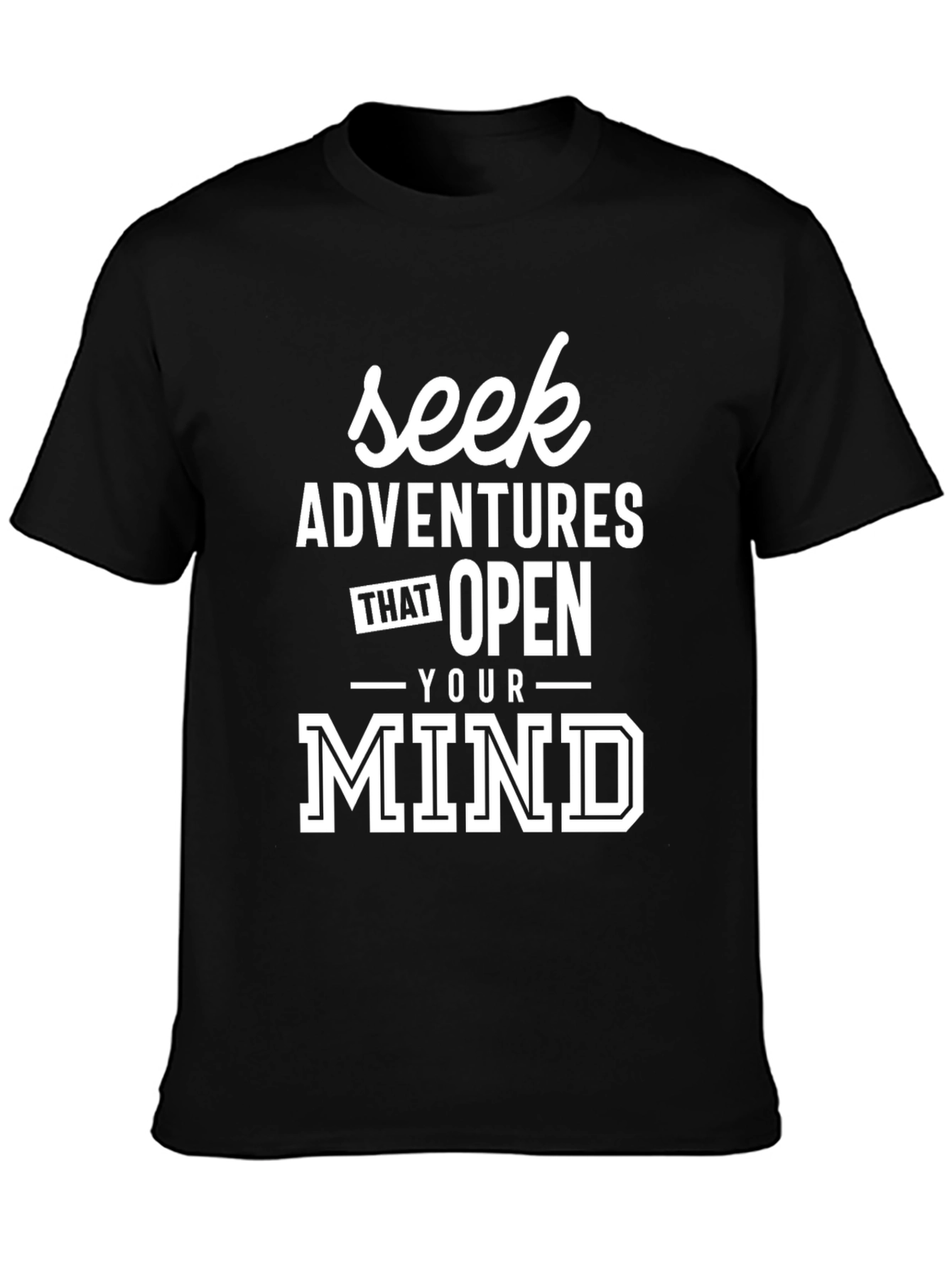 Seek Adventures Graphic T-Shirt