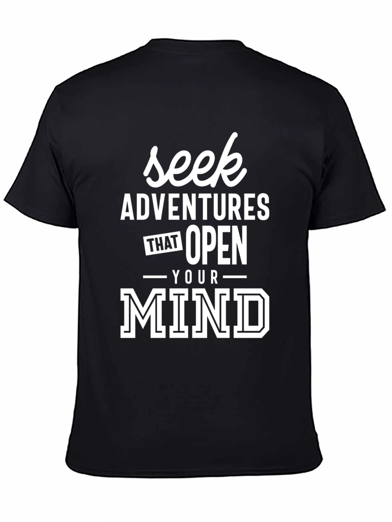 Seek Adventures Graphic T-Shirt