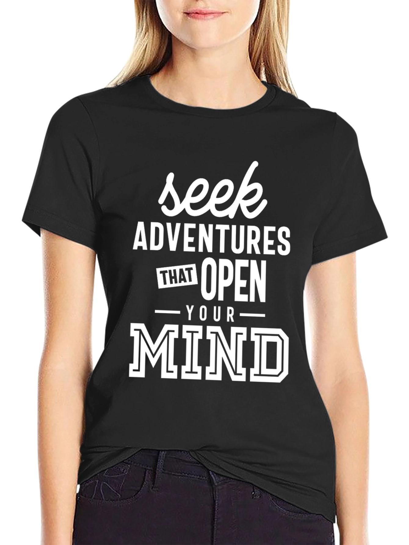 Seek Adventures Graphic T-Shirt