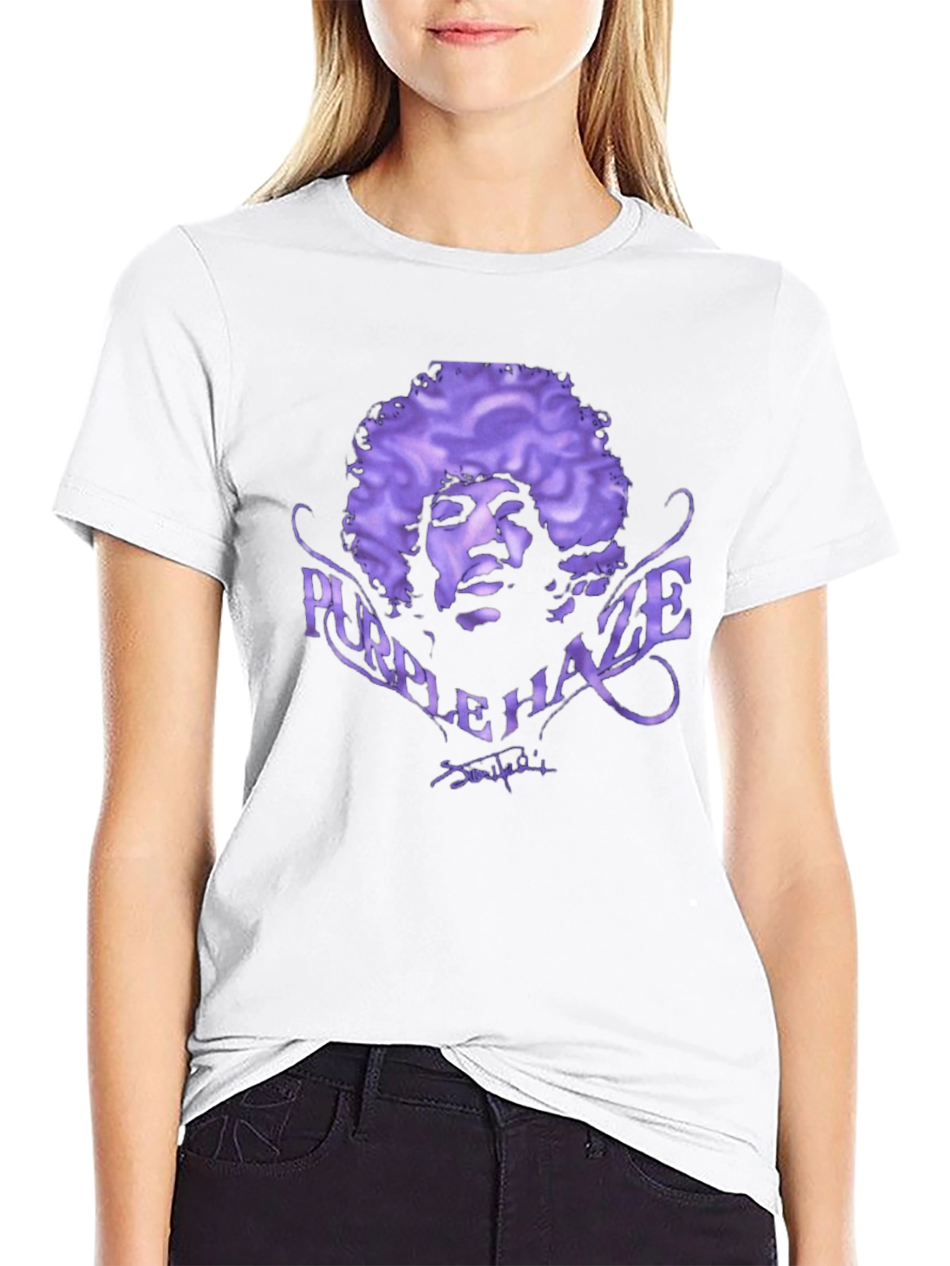 Purple Haze Jimi Hendrix Graphic T-Shirt