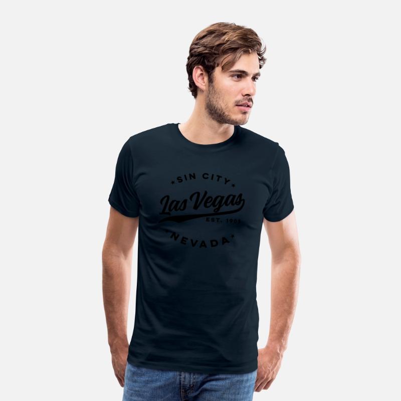 Las Vegas Sin City Nevada Black Text