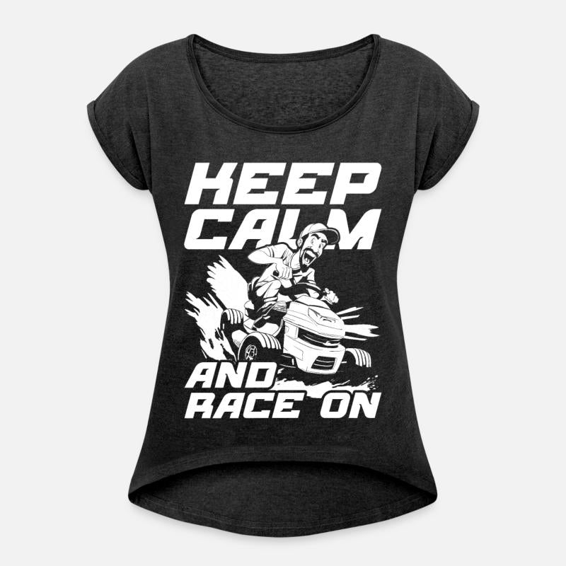 Lawn Mower Racing Keep Calm And Race On