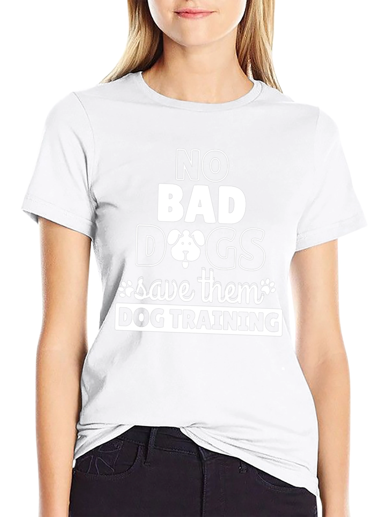 No Bad Dogs T-Shirt - Dog Training Rescue Tee