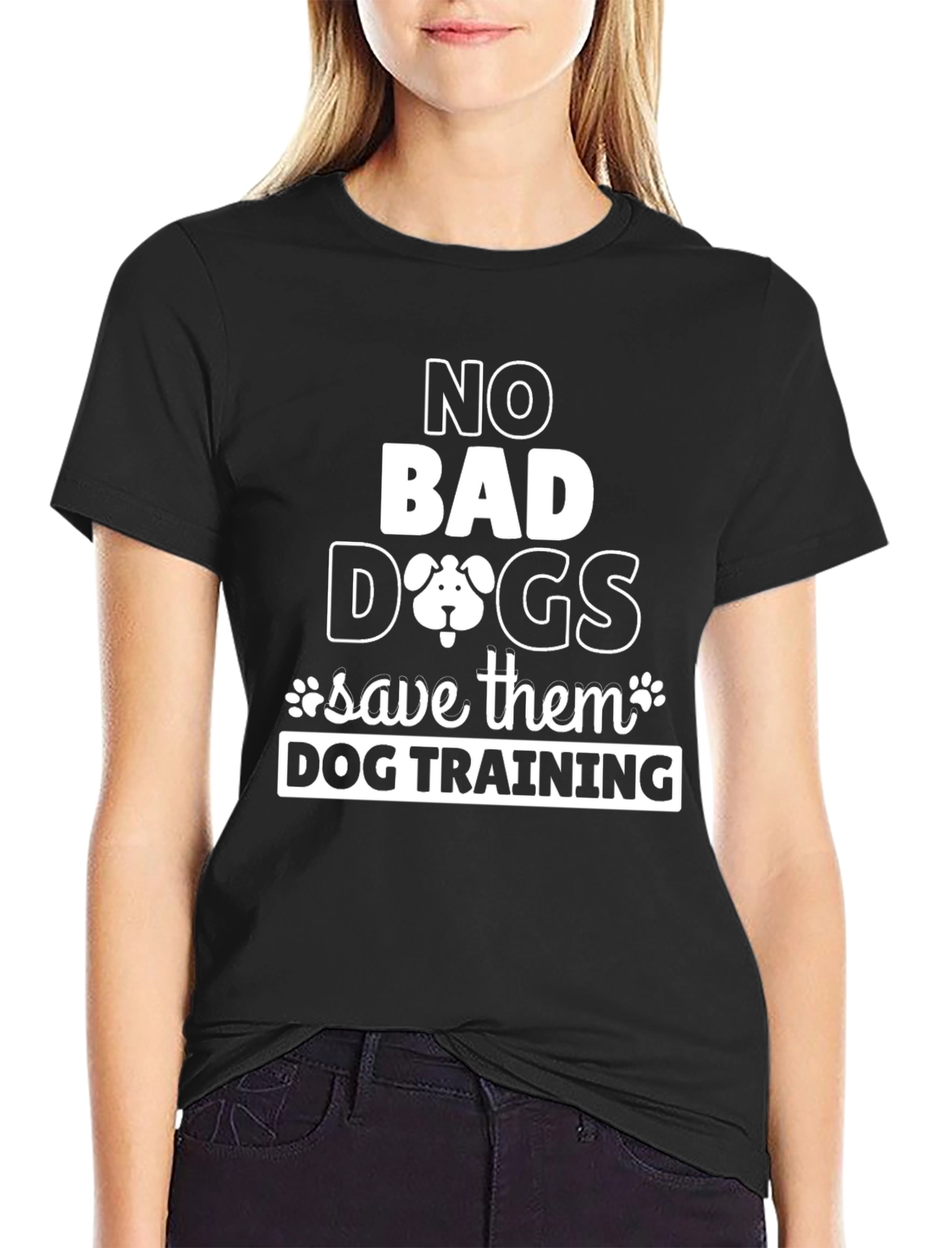 No Bad Dogs T-Shirt - Dog Training Rescue Tee
