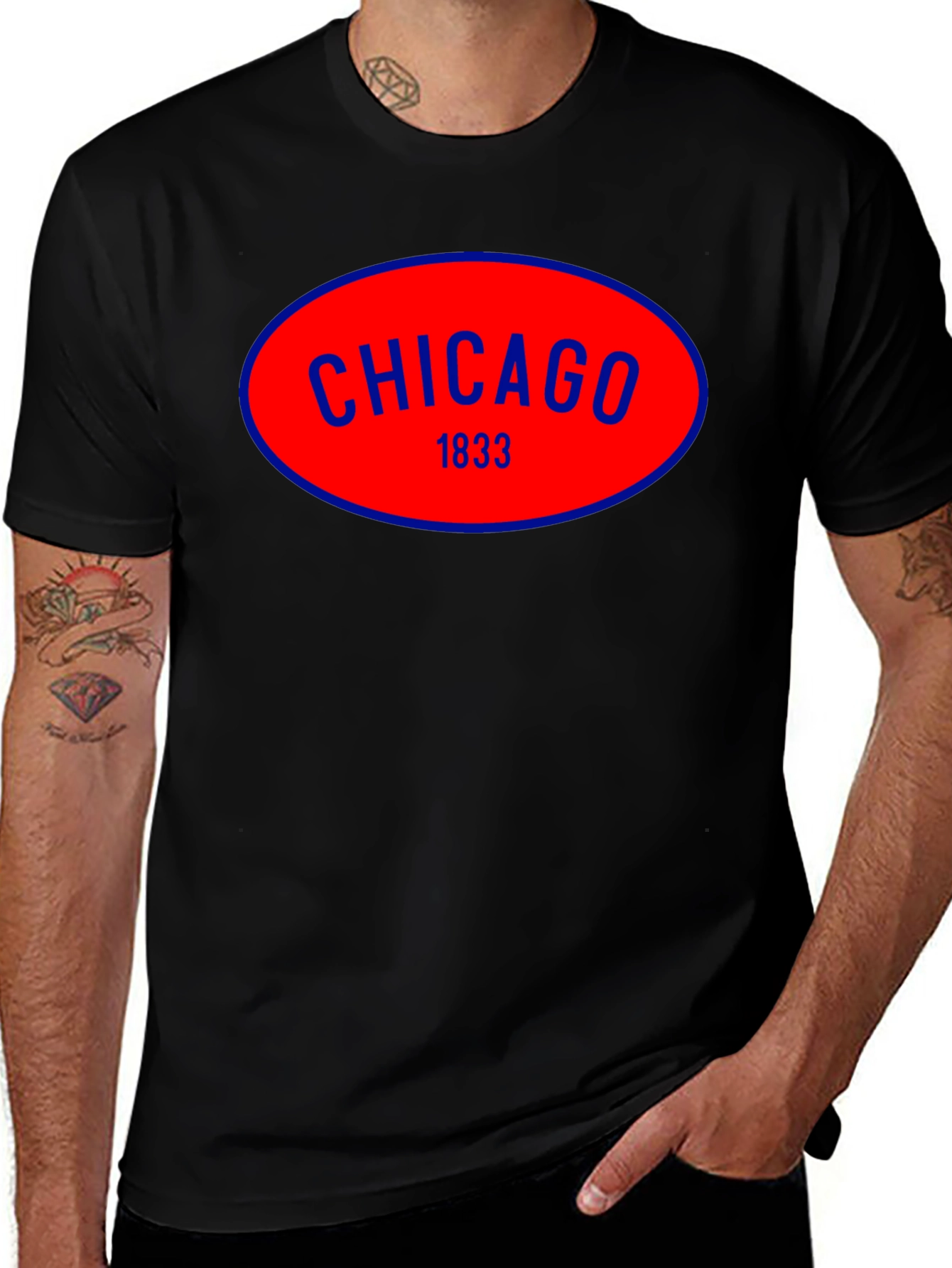 Chicago 1833 T-Shirt - Classic City Pride Tee