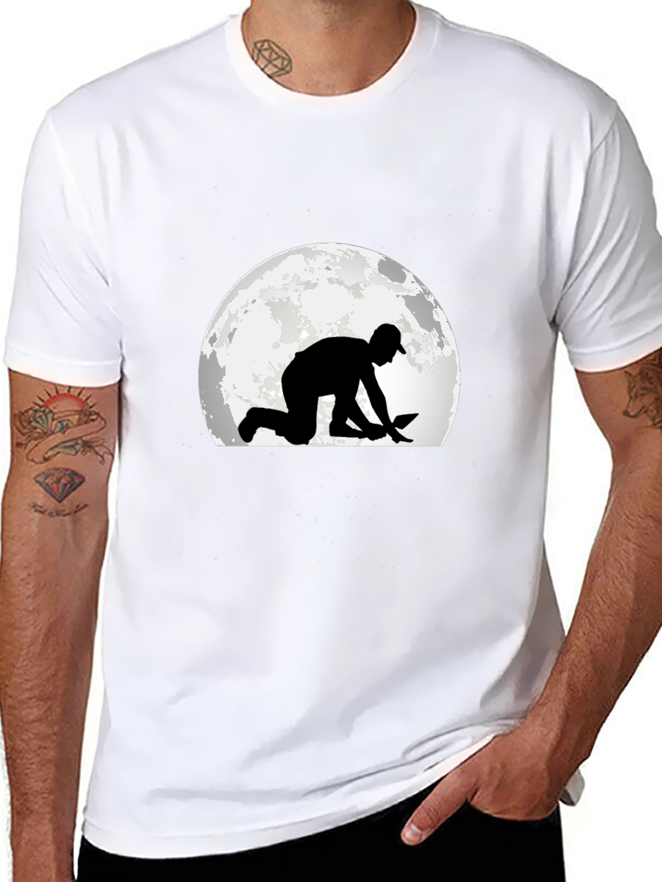 Gardener on the Moon T-Shirt