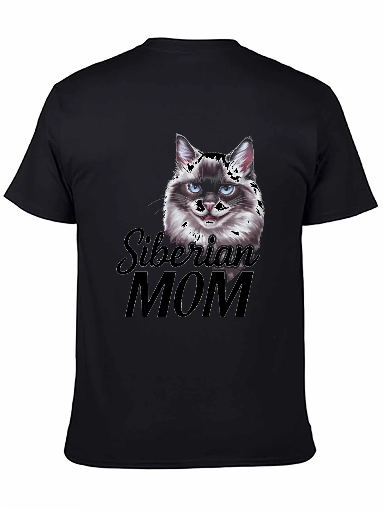 Siberian Cat Mom Graphic Tee