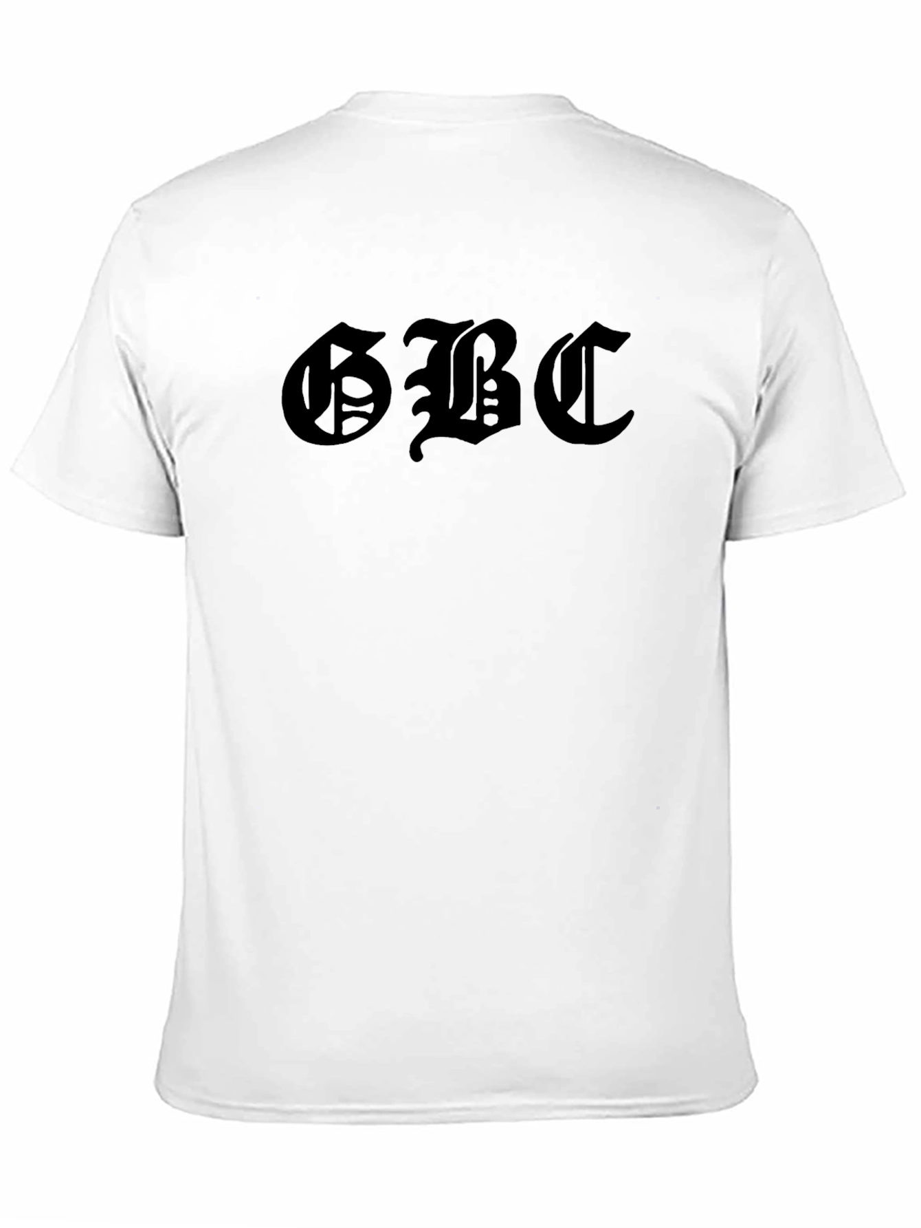 GBC Gothic Lettering Black T-Shirt