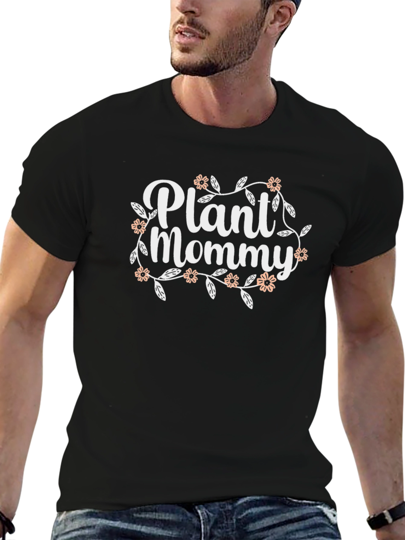 Plant Mommy Graphic Tee - Black