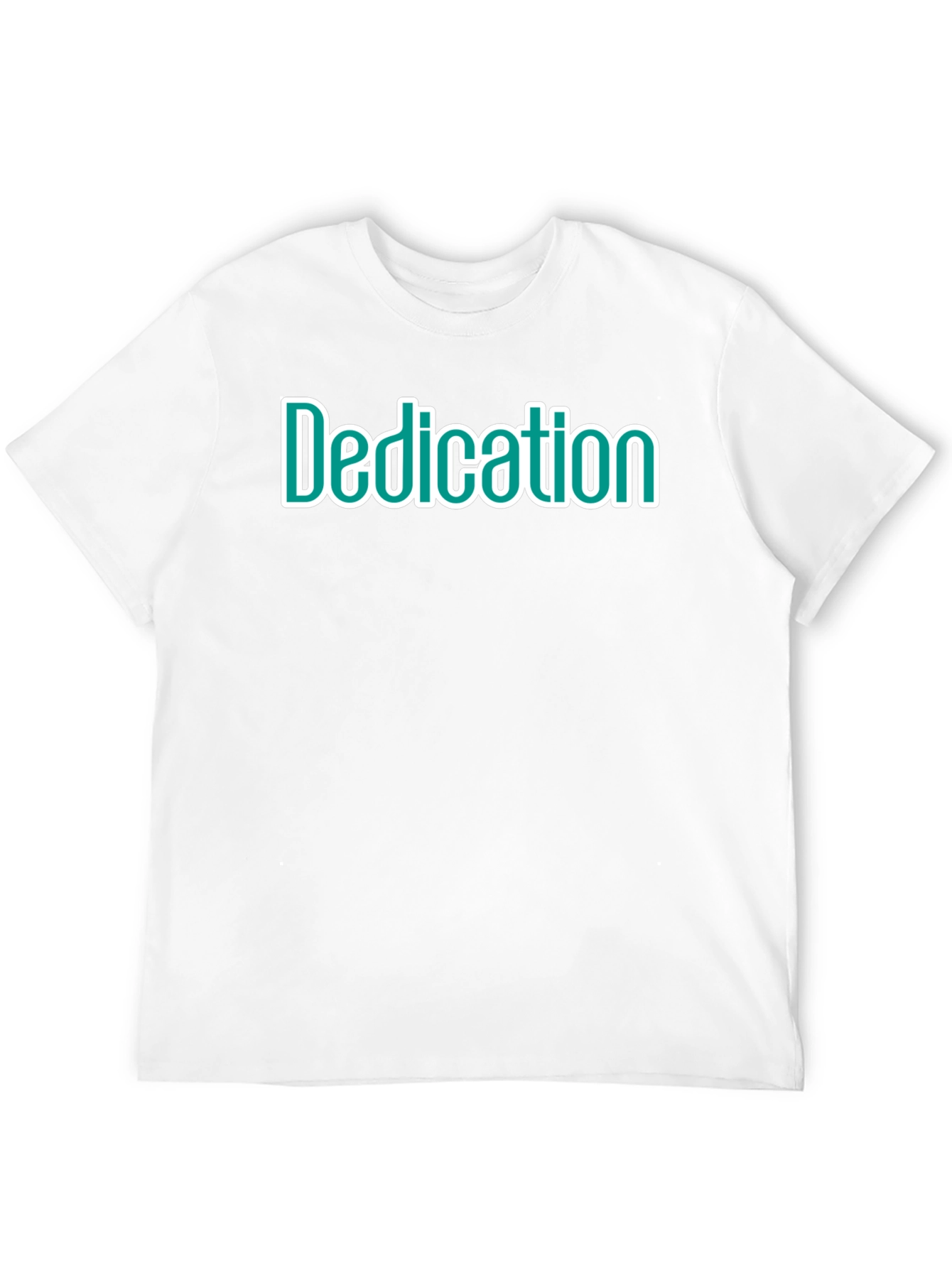 Dedication Graphic Print Crew Neck T-Shirt