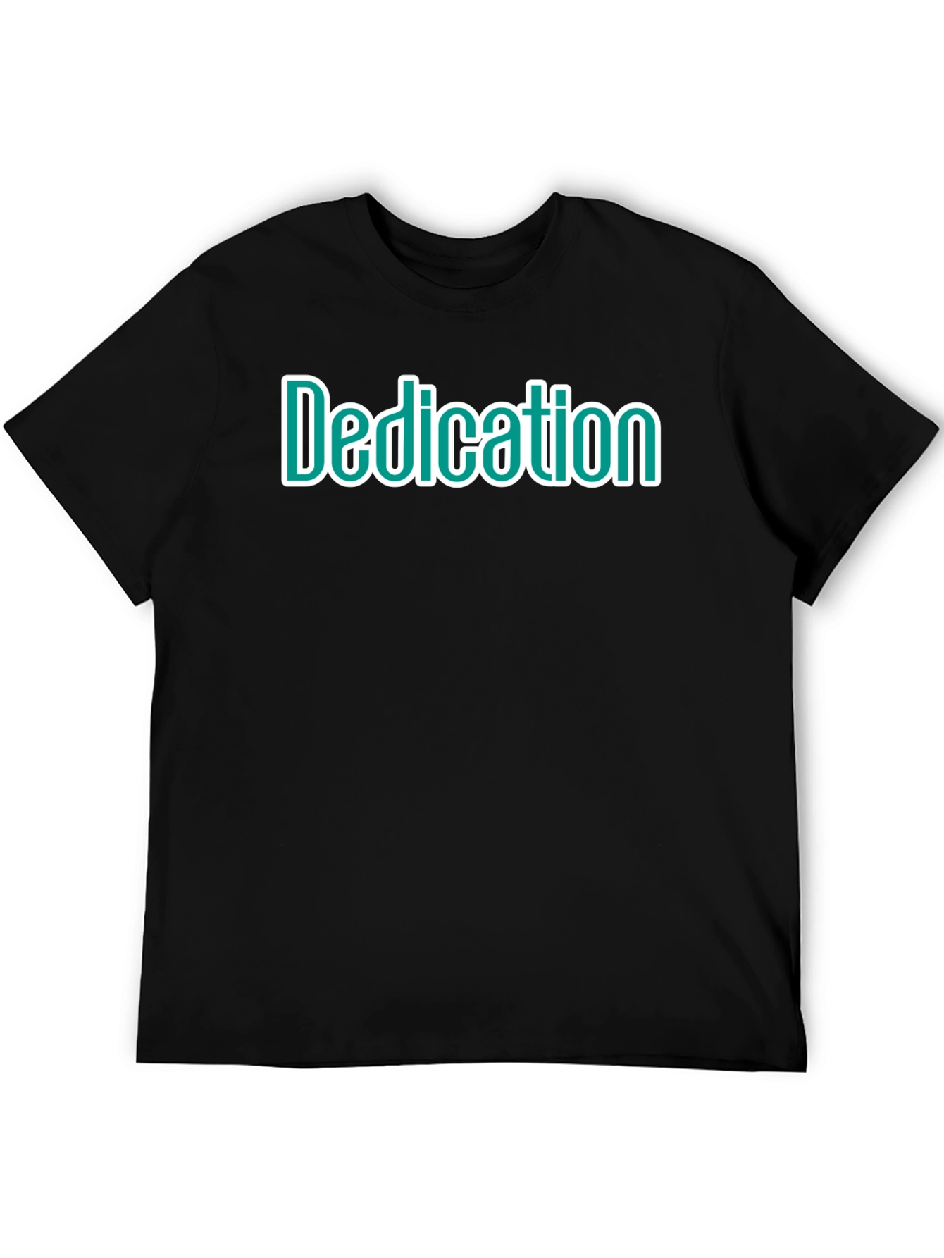 Dedication Graphic Print Crew Neck T-Shirt