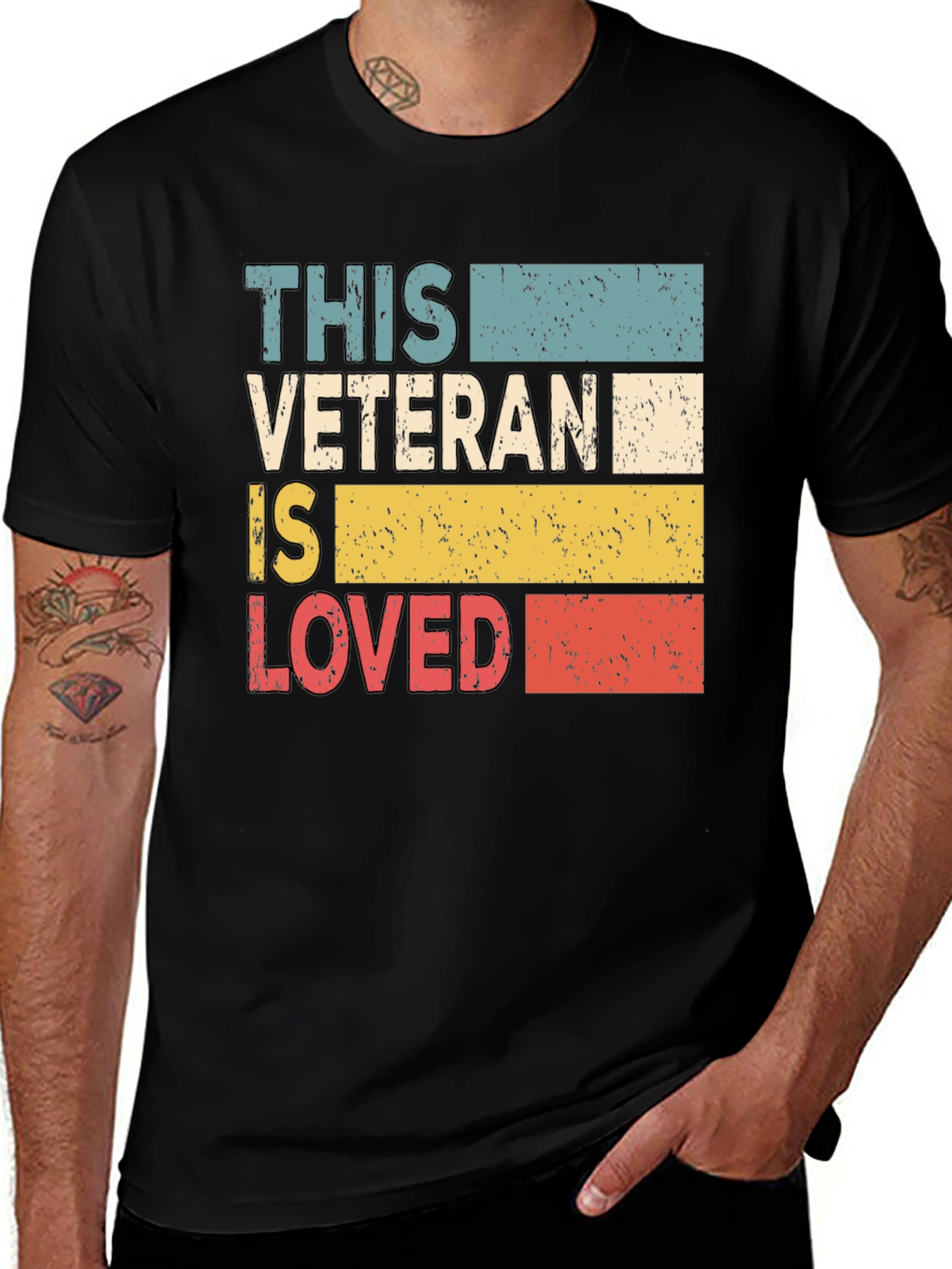 This Veteran Is Loved Graphic Tee