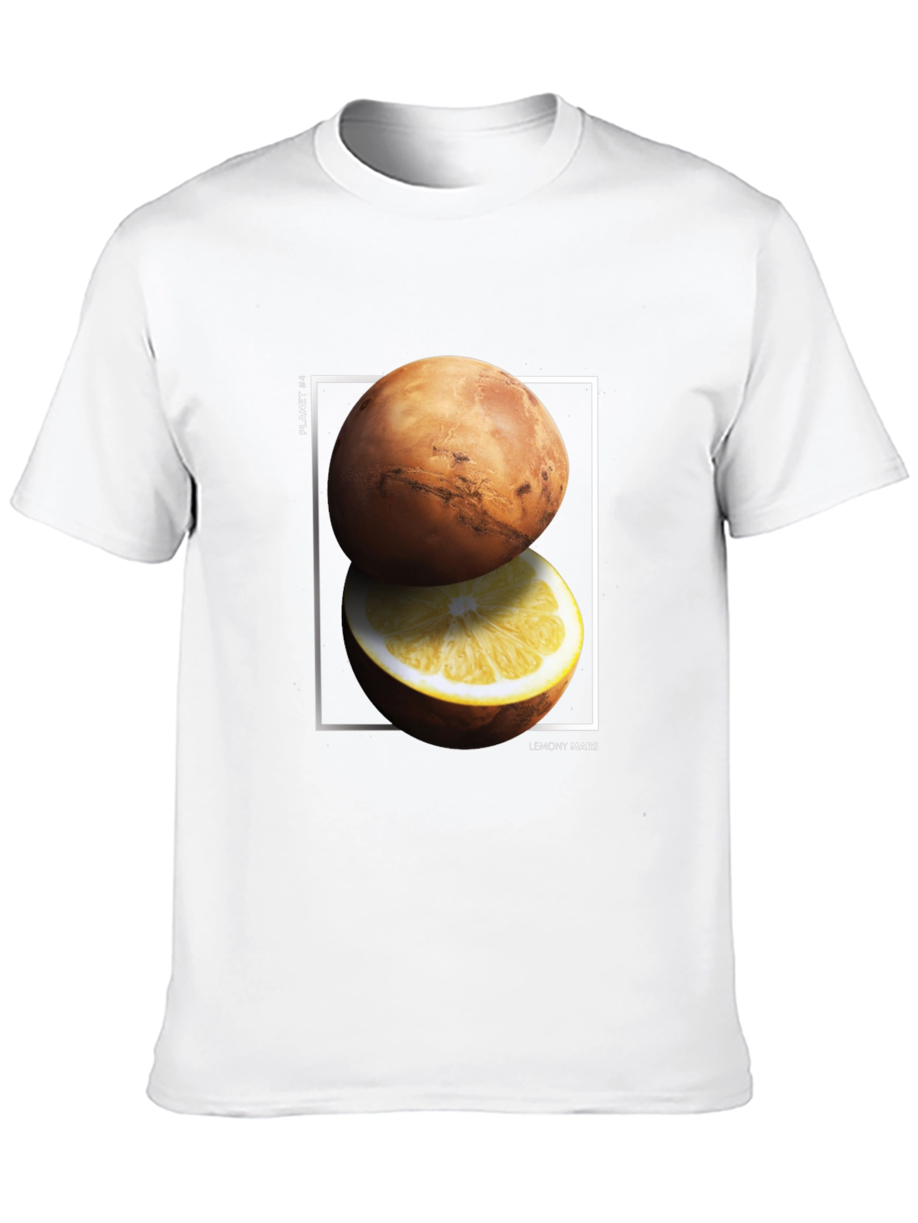 Lemony Mars Graphic Tee - Black T-Shirt