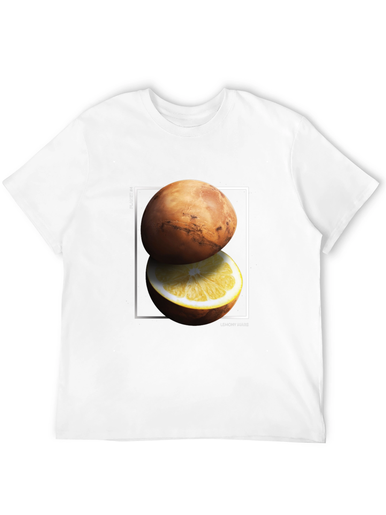 Lemony Mars Graphic Tee - Black T-Shirt