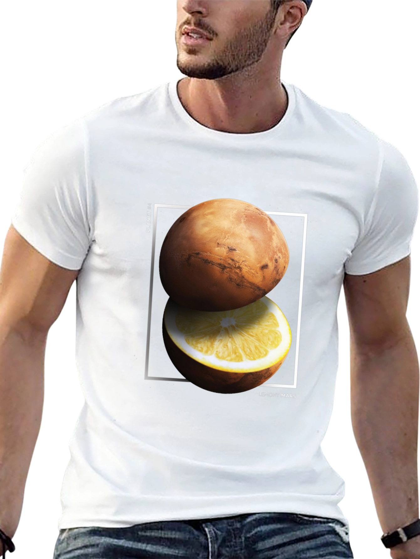 Lemony Mars Graphic Tee - Black T-Shirt
