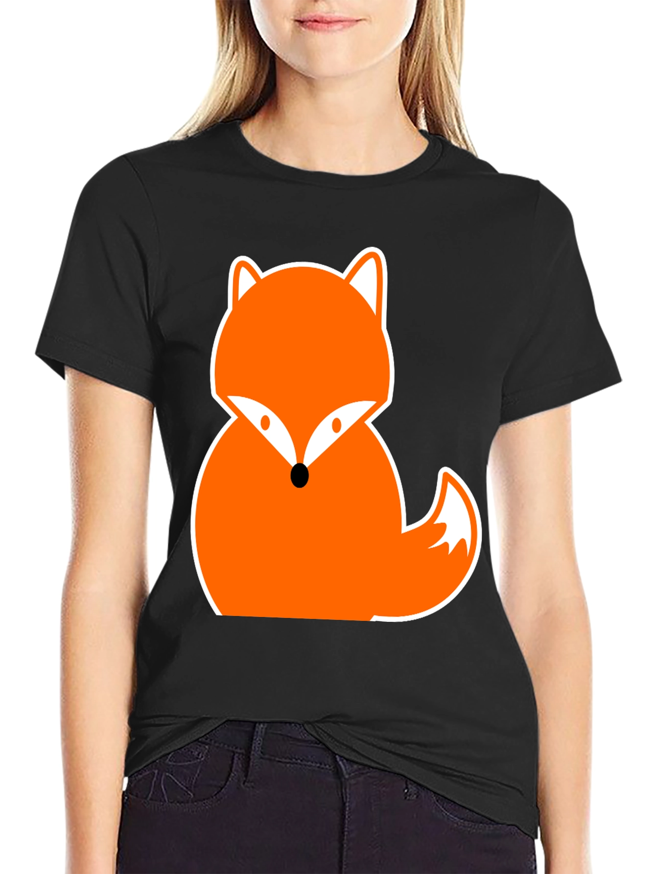Fun Fox Graphic Tee - Trendy Animal Print T-Shirt