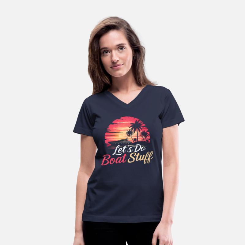 Let's Do Boat Stuff Funny Summer Vacation