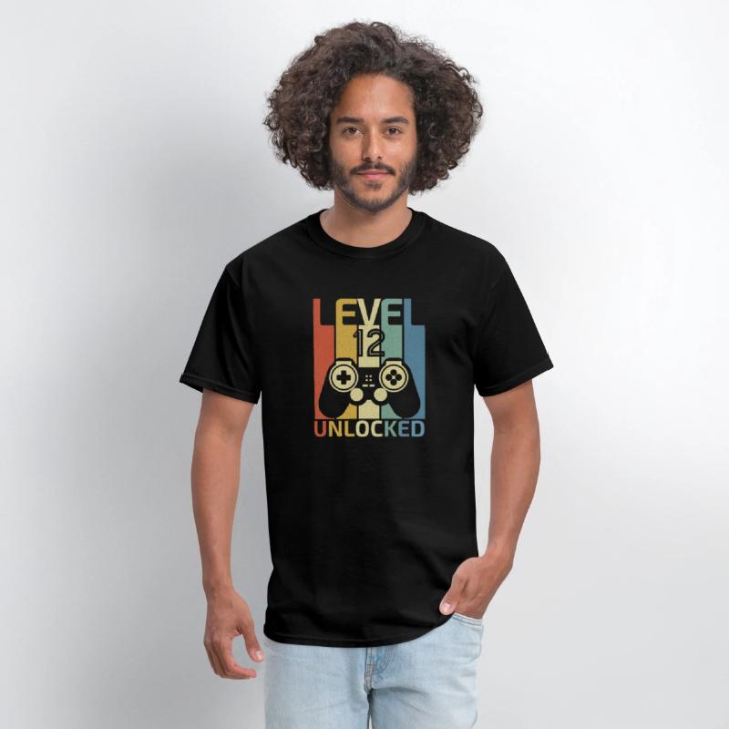 Level 12 Unlocked Funny Video Gamer 12Th Birthday