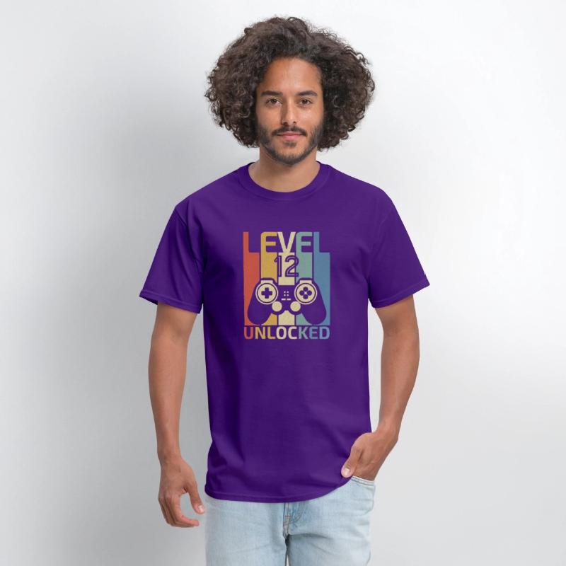 Level 12 Unlocked Funny Video Gamer 12Th Birthday