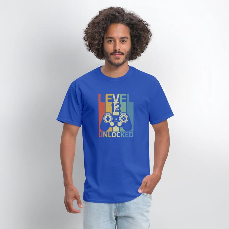 Level 12 Unlocked Funny Video Gamer 12Th Birthday
