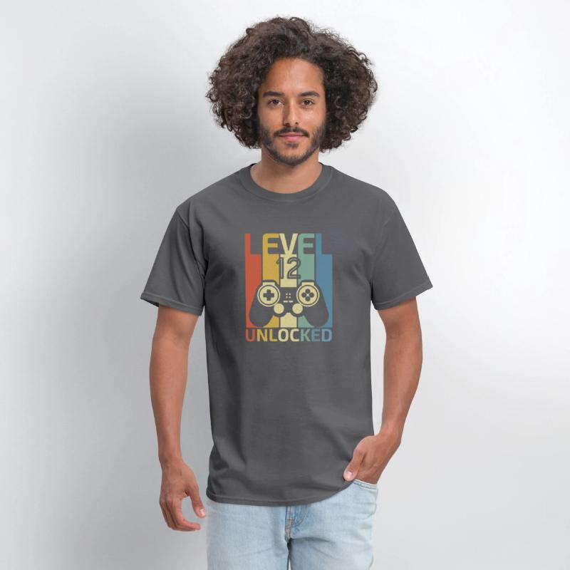 Level 12 Unlocked Funny Video Gamer 12Th Birthday
