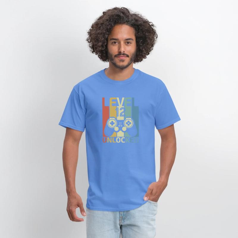 Level 12 Unlocked Funny Video Gamer 12Th Birthday