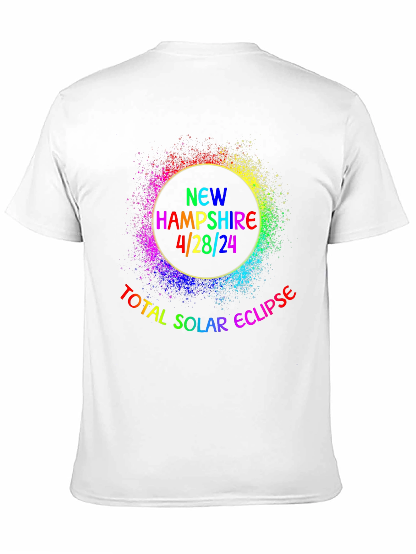New Hampshire 4/28/24 Total Solar Eclipse T-Shirt