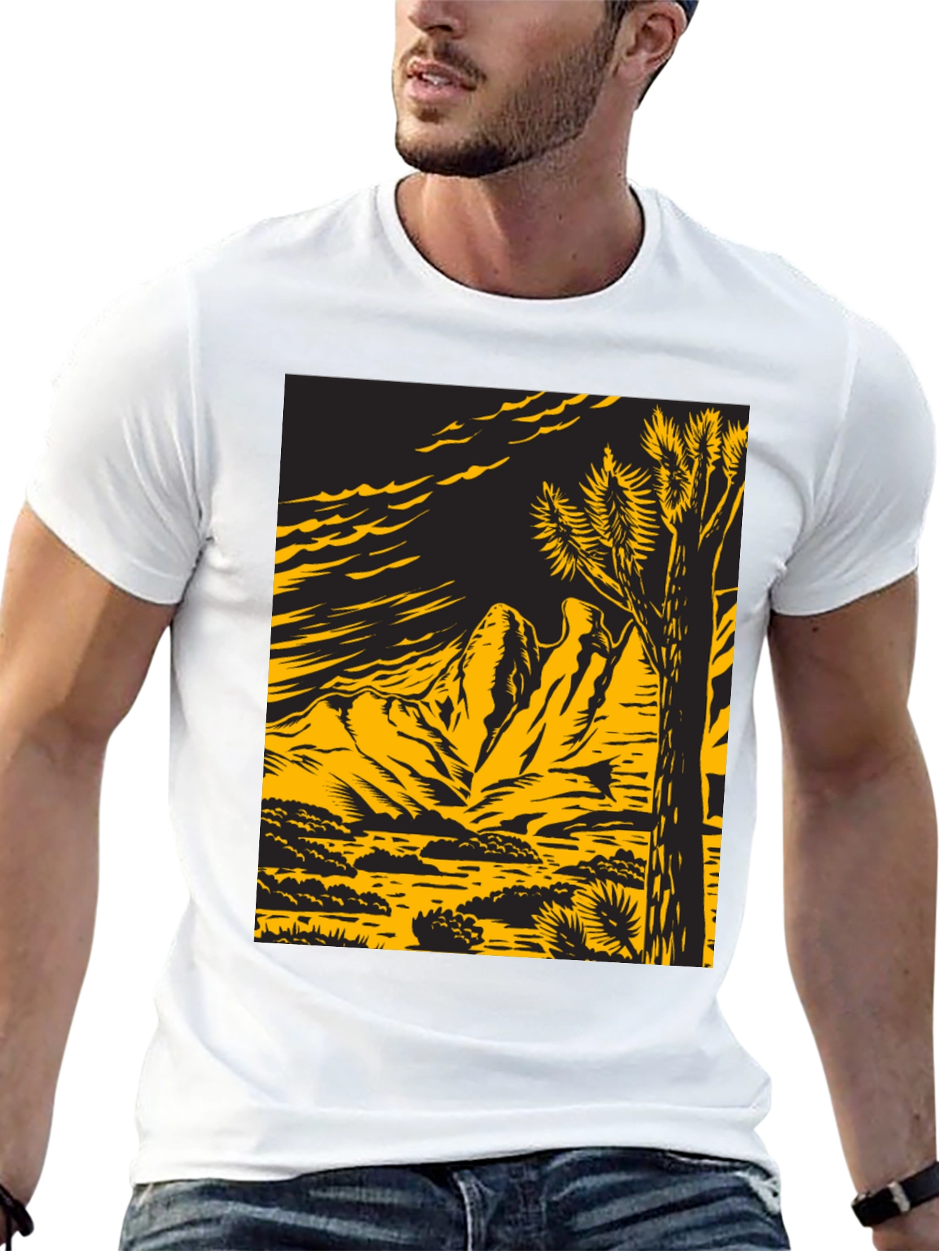 Desert Scene Graphic Tee