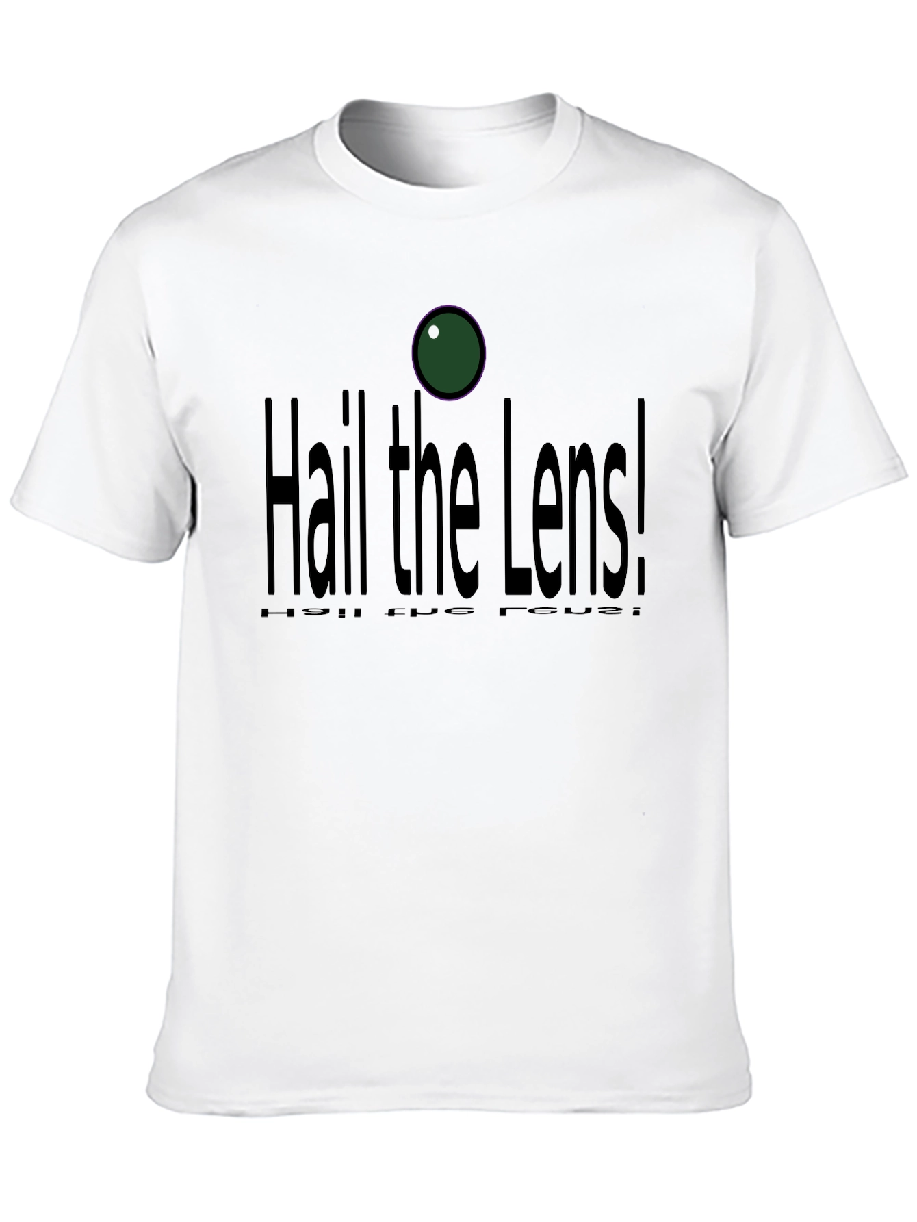 Hail the Lens! Graphic Tee - Black