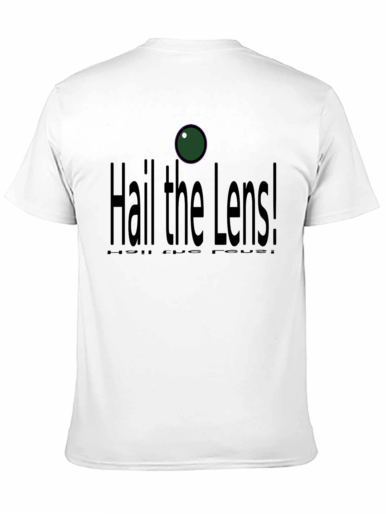 Hail the Lens! Graphic Tee - Black