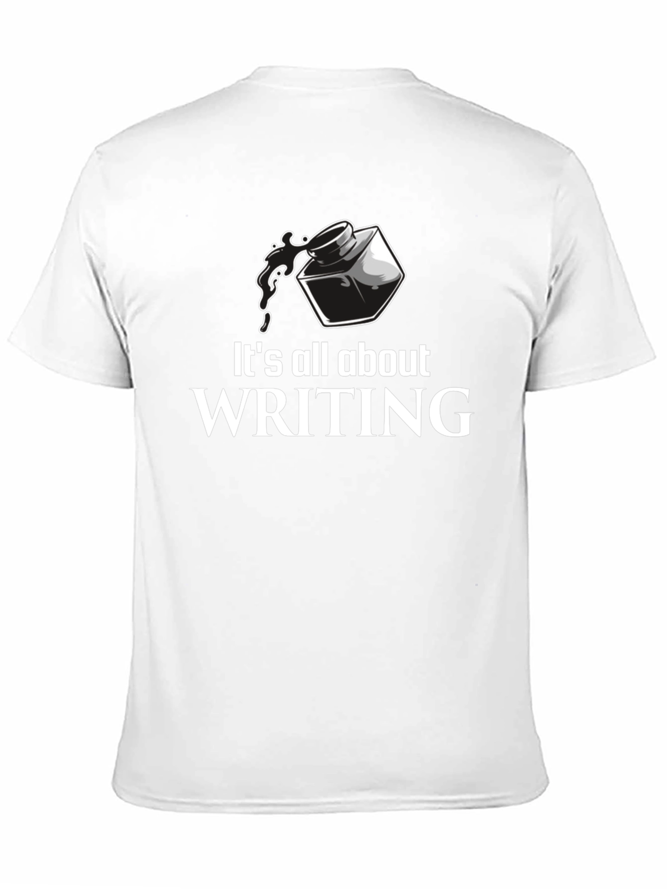 Writing T-Shirt - Ink Bottle Writers Tee